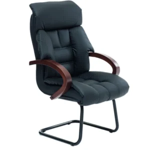 Akus misafir koltuğu – kıvrımlı naturel görünümlü kol detayları, yüksek konfor.