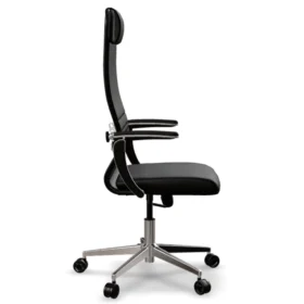 Sit10 slim tasarım ofis sandalyesi ince yan görünüm