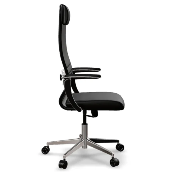 Sit10 slim tasarım ofis sandalyesi ince yan görünüm