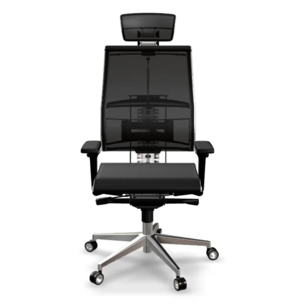 Yoga siyah fileli makam koltuğu ayarlanabilir başlık